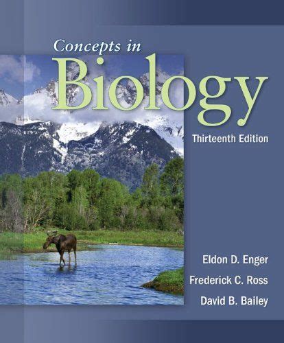 Concepts In Biology By Eldon Enger Biology What Is Biology Biology Test