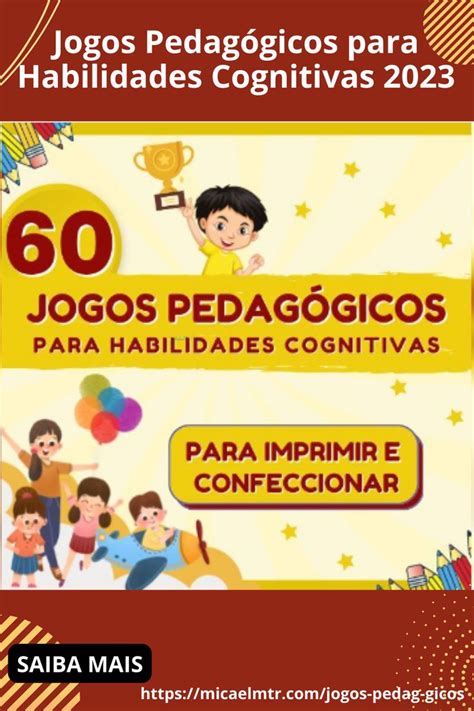 Jogos Pedag Gicos Para Habilidades Cognitivas Make It Yourself