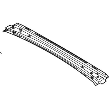 67141 L0000 Genuine Hyundai Rail Assembly Roof Ctr NO 2