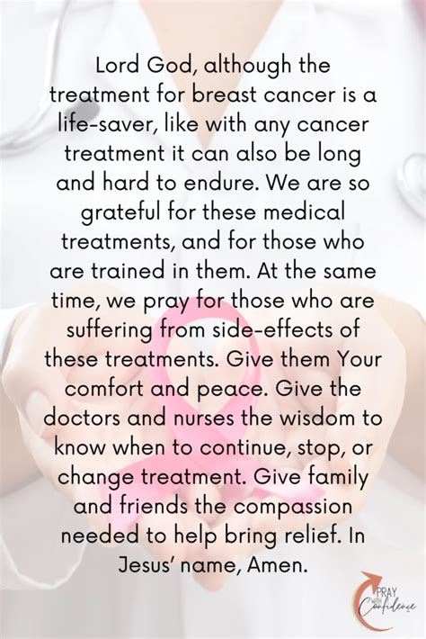 8 Healing Prayers for Breast Cancer Healing [for Patients & Survivors ...