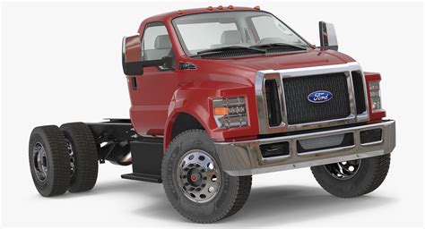 Ford F 650 2019 Crew Cab Chassis Rigged 3D model rigged | CGTrader