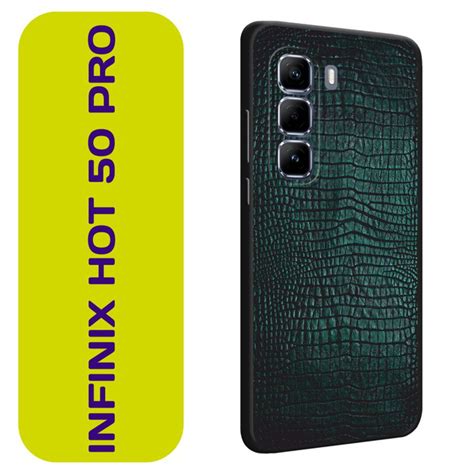 Характеристики Матовый силиконовый чехол на Infinix Hot 50 Pro Инфиникс Хот 50 Про Черная