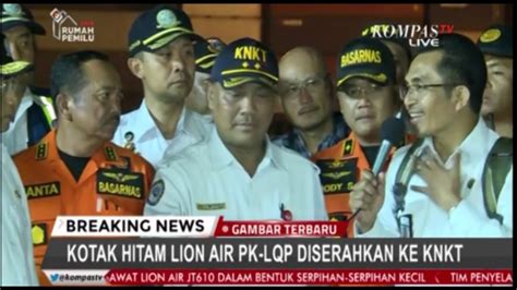 BLACKBOX Lion Air JT610 Diserahkan Ke KNKT YouTube