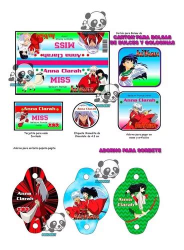 Kit Imprimible Para Tu Fiesta De Inuyasha En Venta En Pilar Bs As G B