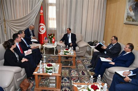 Le Ministre De Lint Rieur Re Oit Lambassadeur Us Tunisie Tribune