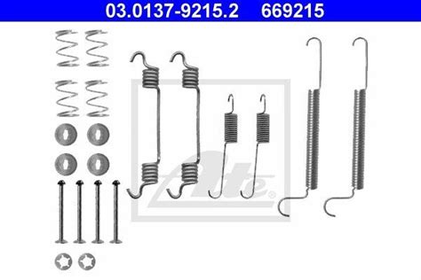 BRAKE DRUM SHOES FITTING KIT REAR ATE 030137 92152 P FOR OPEL ASTRA G