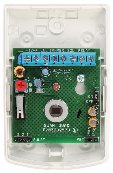 SENSOR PIR SWAN-QUAD CROW - Otros detectores PIR cableados - Delta