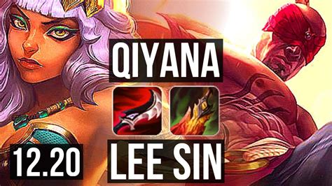 QIYANA Vs LEE JNG 6 1 7 1 8M Mastery 1000 Games EUW Master