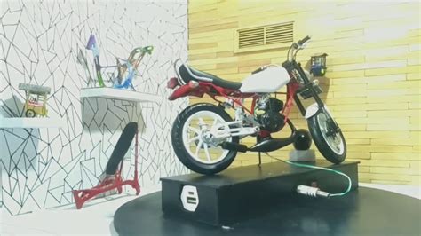 Miniatur Motor Rx King Bisa Di Gass Youtube