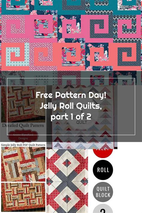 Jelly Rolls Free Pattern Day Jelly Roll Quilts Part Of