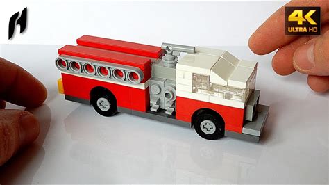 How To Build The American Fire Truck Moc 4k Youtube