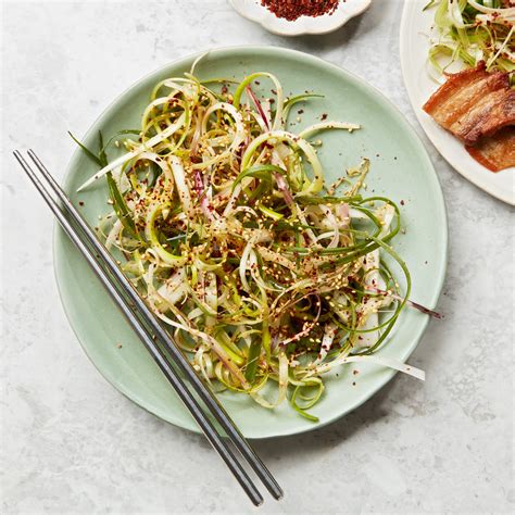 Scallion Salad With Sesame Recipe | Epicurious