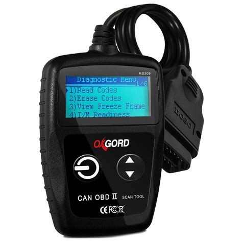 OxGord OBD2 Scanner CAN OBDII Code Reader Scan Tool For Check Engine