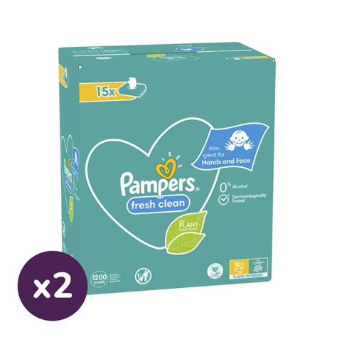 INGYENES SZÁLLÍTÁS Pampers Fresh Clean nedves törlőkendő