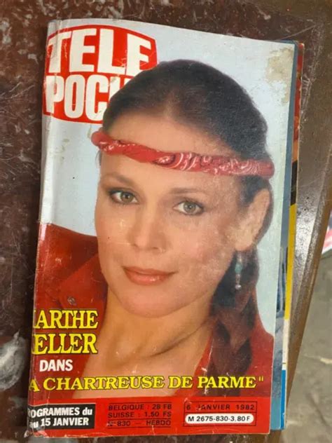 REVUE LIVRE TÉLÉ Poche 1982 N 830 Marthe Keller EUR 10 00 PicClick FR