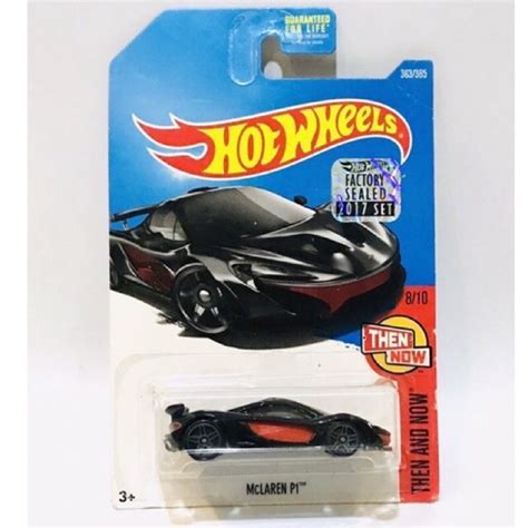 Jual HOT WHEELS MCLAREN P1 HITAM FS Shopee Indonesia