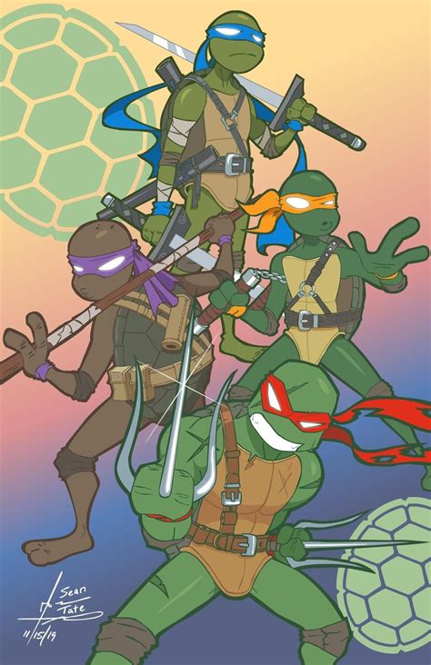 Tmnt By Groundupstudios On Deviantart Ninja Turtles Artwork Teenage