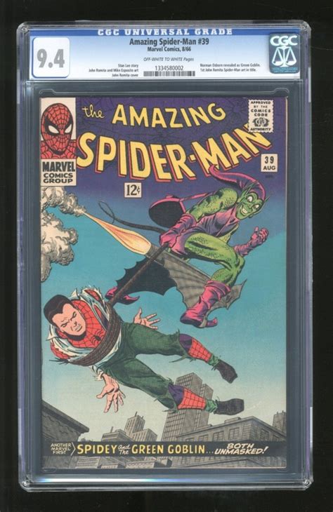 Cgc Amazing Spider Man Green Goblin Classic Cover Silver Age Key