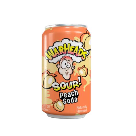 Warheads® Sour Peach Soda Can, 12 fl oz - Kroger