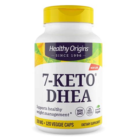 Healthy Origins 7 Keto Dhea 100 Mg 120 Veggie Caps Ebay