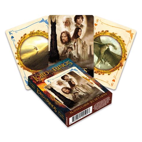 Lord Of The Rings Playing Cards Lord Of The Rings Collectible Playing ...