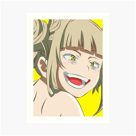 Toga Himiko Hentai Waifu Ahegao Girl Manga Anime Art Print For Sale By LoveHentai Redbubble