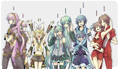 Genderbend Vocaloid Vocaloid Characters Anime