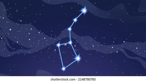 Ursa Minor Constellation Symbol Ursa Minor Stock Illustration ...