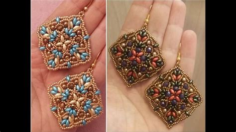 Tutorial Orecchini Oriente Diy Oriente Earrings Youtube