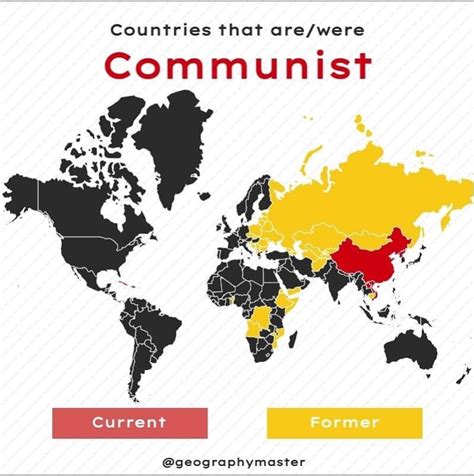 Countries that are/were Communist : r/MapPorn