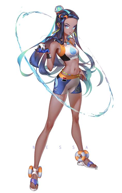 Nessa By Jieun Kim Pokemon Characters Pokemon Waifu Cute Pokemon