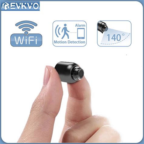 Camera Hidden Super Mini CCTV Wireless 140 Degree Wide Angle WIFI IP ...