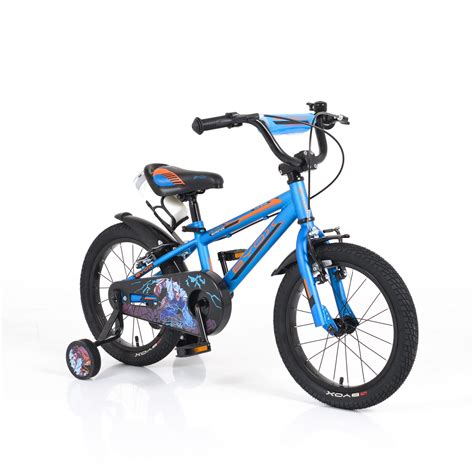 Детски велосипед 16" Monster син - trotinetki.bg