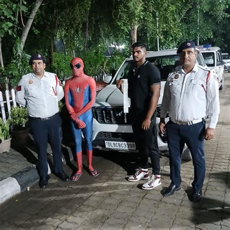 Indian Police Arrests Spiderman 9GAG