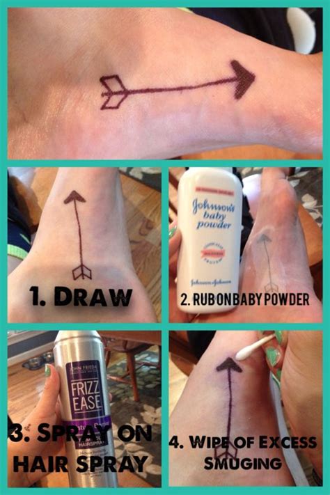 How To Make Temporary Tattoos With Sharpie