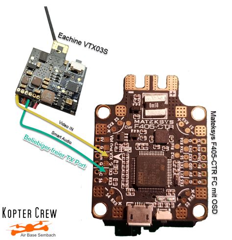 Vtx Telemetrie Mit Betaflight Und Smart Audio Eachine Vtx S Kopter