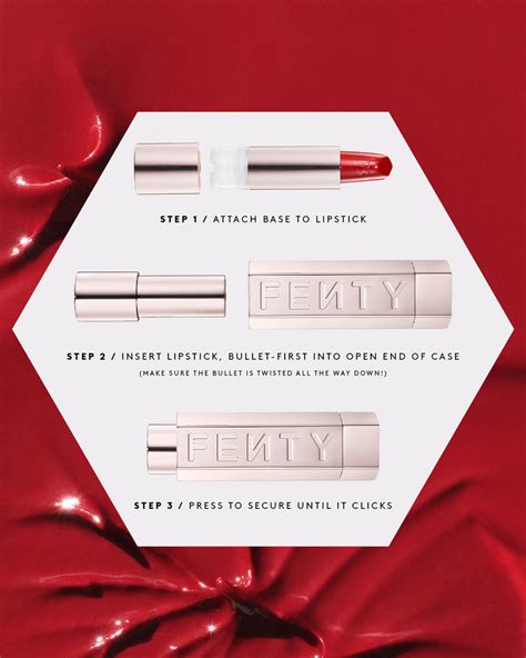 Fenty Icon Semi-Matte Refillable Lipstick Set | Fenty Beauty