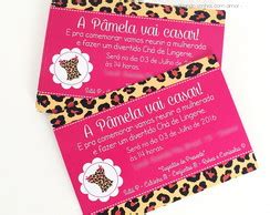 Convite Chá de Lingerie no Elo7 Afeto e Letras Por Gabriella dos Santos e Veronica 19D828