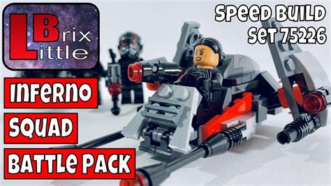 Inferno Squad Battle Pack Speed Build Lego Star Wars Set Youtube