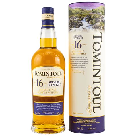 Tomintoul 16 Jahre Whisky 40% (Scotch)