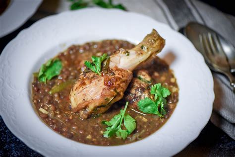 Chicken with Lentils - Culinary Nirvana