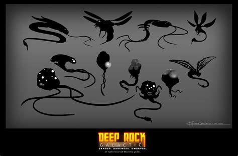 Thomas Sørensen - Concept Art for Deep Rock Galactic