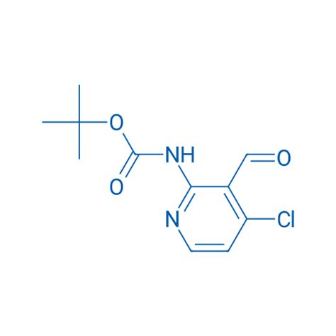 868736 42 9 Tert Butyl 4 Chloro 3 Formylpyridin 2 Yl Carbamate BLD Pharm