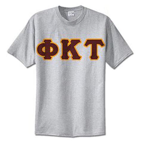 Phi Kappa Tau Standards T Shirt Greek Clothing And Apparel Something Greek