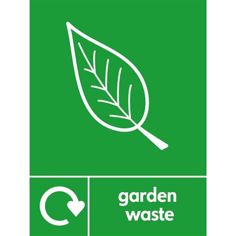 Garden Waste Recycling Signs - from Key Signs UK