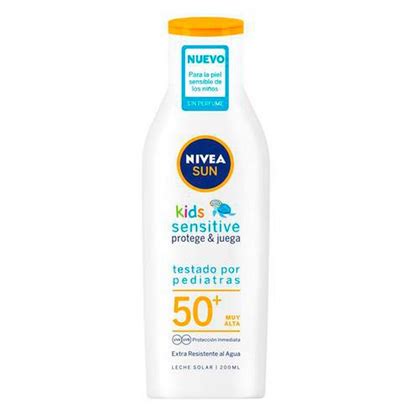 Nivea Sun Leche Solar Sensitive Ni Os Protege Y Juega Spf Ml Atida