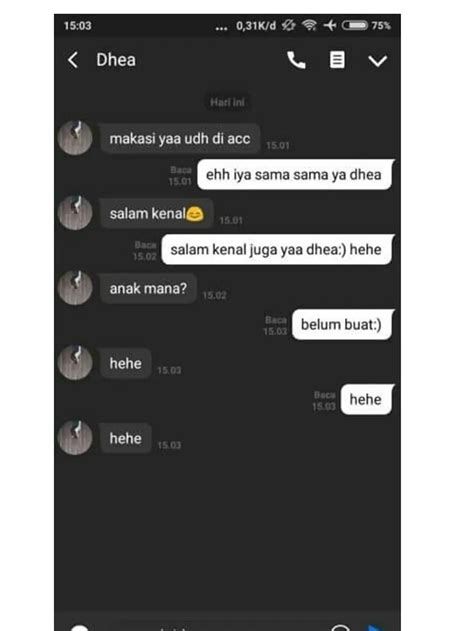 8 Chat Netizen Saat Ajak Kenalan Ini Bikin Senyum Sendiri Hot Liputan6