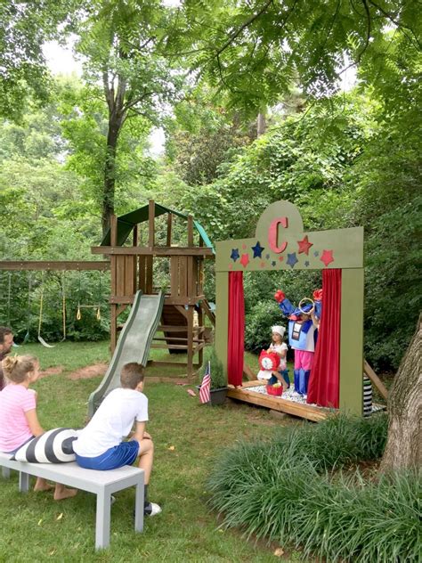 Our (DIY) Kids' Backyard Theater - Emily A. Clark