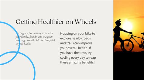 Health Benefits Of Cycling Every Day On Behance