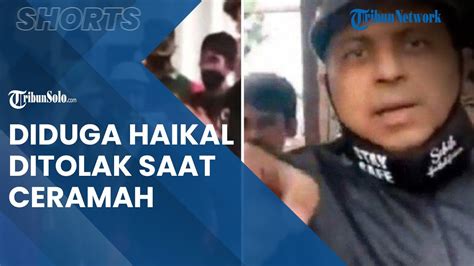 Viral Video Haikal Hassan Diduga Ditolak Saat Ceramah Di Malang Polisi